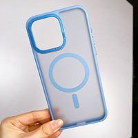 Nouvelle coque de téléphone transparente de luxe personnalisée, coque de téléphone mobile givrée pour iPhone 15 16 13 12 11