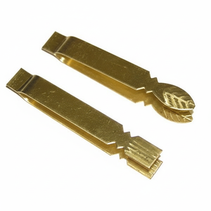 Pince à pâtisserie en laiton de style vintage, pinces de luxe pour la manipulation des desserts, pour les buffets, la restauration et l'exposition des aliments - Product Image 1