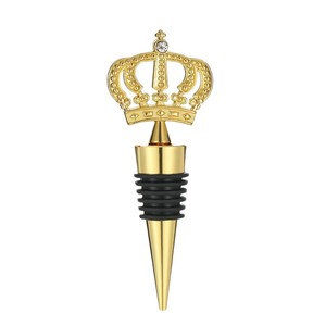 Crown Wine Bottle <b>Stopper</b> Zinc Alloy TPR Sealing Plug For Champagne Red Wine - Product Image 4