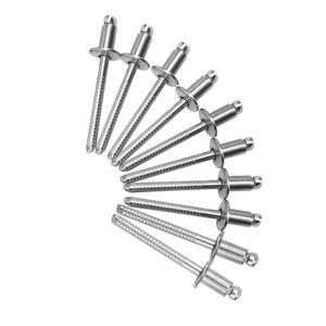 Rivets aveugles de type ouvert de haute qualité en acier inoxydable avec matériau en aluminium - Product Image 5