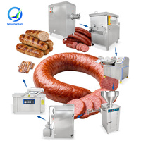 Machine de remplissage automatique pneumatique pour saucisses OCEAN, ligne de production de saucisses à petite échelle
