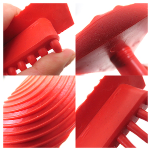 2pcs Type-B mô phỏng cao su gỗ grainer Set gỗ hạt sơn Con lăn bàn chải tường kết cấu nghệ thuật vẽ tranh công cụ thiết lập - Product Image 3