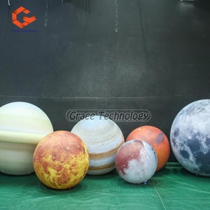 Ballon gonflable personnalisé du système solaire avec éclairage LED, ballon gonflable éducatif sur le thème de l'astronomie pour la décoration - Product Image 5