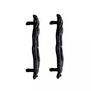 Poignées de <span class=keywords><strong>porte</strong></span> haut de gamme en bois massif, poignées de <span class=keywords><strong>porte</strong></span> en verre pour club de vin, poignées de portail anciennes, style européen - Product Image 5