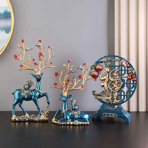 Chanceux cerf ornement lumière luxe haut de gamme créatif cave à vin décoration salon maison mariage cadeau pendaison de crémaillère cadeau - Product Image 2