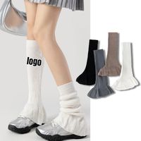 Ensemble de chaussettes d'hiver pour femmes, montantes, douces, à lacets, respirantes, transparentes, de compression CLASSE 1, antidérapantes, jetables, motif léopard