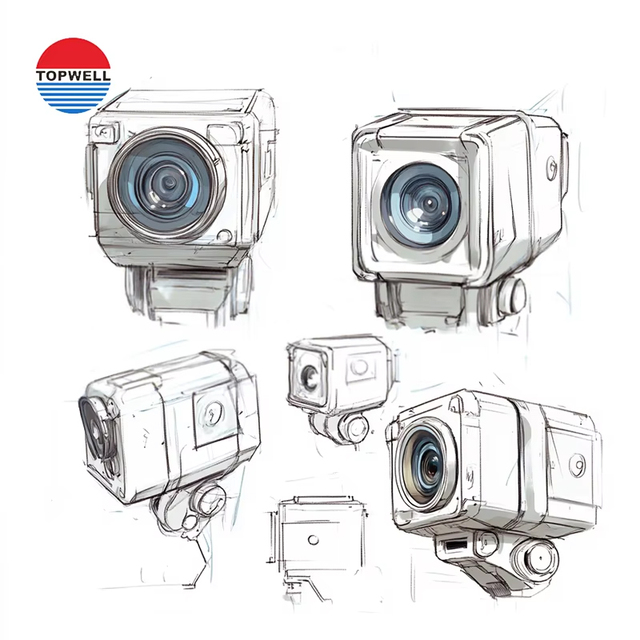 Premier Manufacturer's Custom Plastic Housings for Smart Home Smart Cameras Robust Performance Modern Design Action Accessories