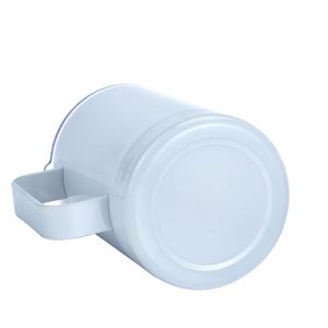 10oz Vacuum Insulated Mug with Handle <b>Spray</b> Coated Sublimation Coffee Cup, Portable Simple Business Car Cup - Product Image 5
