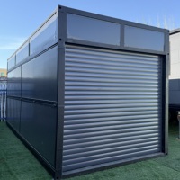 Installation rapide, maison mobile pliable moderne de 20 pieds pour hôpital et chambre à coucher