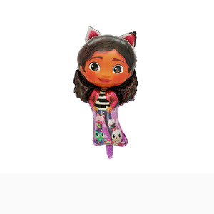 Nuevo Globo <span class=keywords><strong>de</strong></span> Aluminio <span class=keywords><strong>de</strong></span> la Serie <span class=keywords><strong>Gaby</strong></span> Girl <span class=keywords><strong>de</strong></span> Dibujos Animados para Niños, Globo Especial Flotante para Decoración <span class=keywords><strong>de</strong></span> Fiestas y Accesorios - Product Image 6