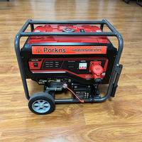Générateur portable à essence 4 temps 5KW-9.5KW à châssis ouvert, éco-responsable, pour usage résidentiel, chantier, mine, usine
