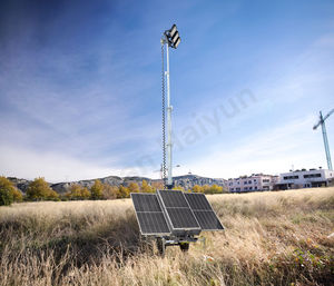 Di Động Cầm Tay LED V5 V5 + Siêu Điện Hilight Máy Phát Điện 5M 7M 9M Xây Dựng Máy Móc Chiếu Sáng Tháp - Product Image 5