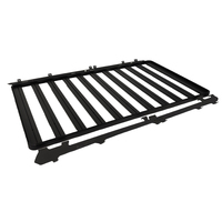 Pour Land Rover Discovery 3&4 Defender L663 Porte-bagages de toit en alliage d'aluminium noir