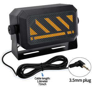 Altavoz Externo para Radio Móvil ABBREE KES-<span class=keywords><strong>3</strong></span> PRO, Conector de <span class=keywords><strong>3</strong></span>.5mm, Largo Alcance, Sonido Nítido, Compatible con la Mayoría de Radios CB y Radios Móviles - Product Image 4