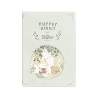 Carnet A5 haut de gamme à couverture en papier, épaissi, reliure cousue, style frais, couverture rigide, idéal pour l'école ou comme cadeau