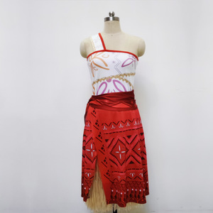 Costume da Cosplay di Moana 2 <span class=keywords><strong>Disney</strong></span>, Gonne in Spandex per Donne Adulte, Performance sul Palco - Product Image 4