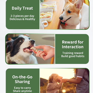 Snacks Liofilizados de Carne de Pato para Perros y Gatos, Marca Personalizable, Salud Intestinal y Control de Inflamación, Latas de 80g - Product Image 5