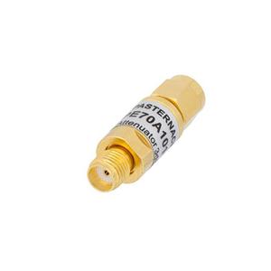 ตัวลดทอนสัญญาณแบบคงที่ PE70A1010 3 dB ใหม่และเป็นของแท้, ตัวลดทอนสัญญาณ RF และไร้สายแบบมาตรฐานชนิดตัวผู้ - Product Image 1