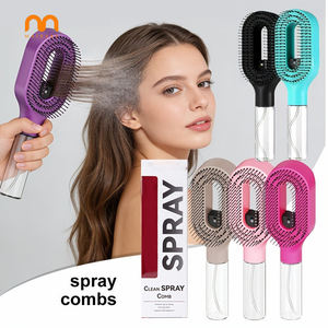 Spazzola per Capelli Antistatica 2-in-1 Portatile, Riduce il Prurito, Pettine per Styling e Massaggio del Cuoio Capelluto - Product Image 1