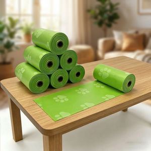 Hengtuo Free Sample Wholesale Eco-Friendly Biodegradable <b>Compostable</b> Customized Printed Logo Pet Dog Waste Poop <b>Bag</b> - Product Image 1