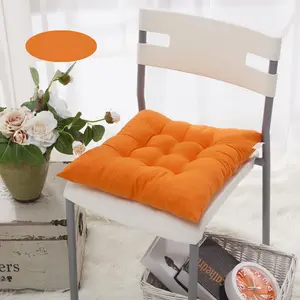 Cuscino per sedia da ufficio Sitzkissen tinta unita spesse e morbide strisce di Design antiscivolo per la casa da pranzo cuscini per la sedia
