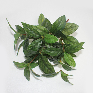 Venta caliente de plástico plantas artificiales verde al aire libre de la pared de la hoja - Product Image 4
