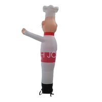 Danseur d'air gonflable de haute qualité, danse du ciel drôle/vague sur mesure pour homme beccon