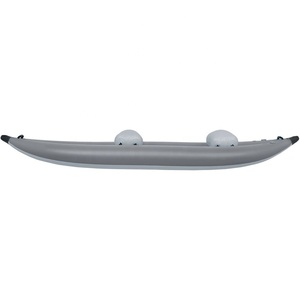 Canoa de aire completo y <span class=keywords><strong>doble</strong></span> para una sola persona, <span class=keywords><strong>kayak</strong></span> <span class=keywords><strong>inflable</strong></span> plegable, punto de caída de mar, color blanco, nuevo - Product Image 4