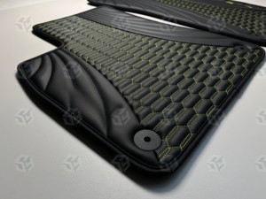Diseño de lujo Car Floor Mat Material de terciopelo largo Tufted Carpet Floor Carpet para la alfombrilla del coche para Lamborghini Aventador - Product Image 6