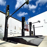 Cherish CE Certifié 2700kg Pont élévateur de stationnement à deux colonnes à double niveau à entraînement hydraulique 220V/380V, modèle CHPLA2700, gain de place, garantie 12 mois