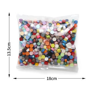 Perlas de Cera para Sellar en Colores Aleatorios, Paquete de 18x13.5cm para Decoración - Product Image 1