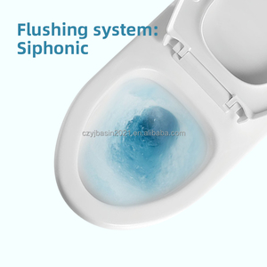 Cupc Certificate Factory Direct Round Commode Washdown <strong>Toilet</strong> Water Closet Ceramic One Piece <strong>Toilet</strong> for Bathroom - Product Image 4