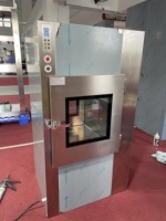 Boîte de passage pour salle blanche Boîte de transfert pour stérilisateur Chambres de passage pour salle blanche filtrées HEPA et boîtes de transfert d'échantillons