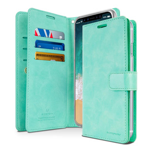 Ví điện thoại da PU cao cấp, kiểu dáng mỏng, có khe đựng thẻ và tiền, dành cho <span class=keywords><strong>iPhone</strong></span> 4s 5/SE <span class=keywords><strong>5c</strong></span> - Product Image 4