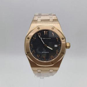 Reloj de Acero Inoxidable Mecánico Automático NH35 para Hombre, Estilo Ejecutivo - Product Image 3