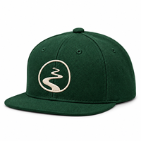 Casquettes Snapback Unisexe Personnalisées avec Logo Brodé, Visière Plate, Vente en Gros, Fabrication OEM ODM Directe, Faible MOQ