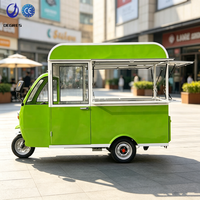 Tricycle électrique pour boissons, chariot mobile personnalisé avec logo, 1000W, chariot de vente, stand à hot-dogs, chariot Tuk Tuk, 3 roues, tricycle