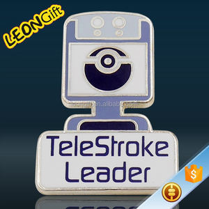 卸売りパンブローチ服ロゴ金属ラペルピンキャップ用,バッキングカードバッジ付きアニメソフトカスタムエナメルピン - Product Image 4