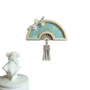 Brocado Luminous Song hecho a mano, estilo chino antiguo, explosivamente creativo, estilo antiguo de celebridad de internet - Product Image 3