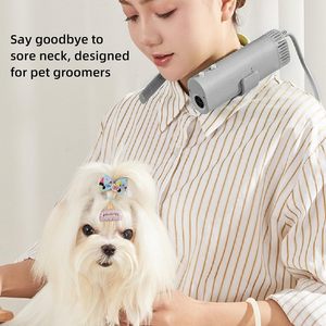Nouveaux produits tendances 2026 : Sèche-cheveux pour chien/animal de compagnie Walfront, silencieux, à suspendre au cou, sécurité, régulation intelligente de la température, ions négatifs - Product Image 3