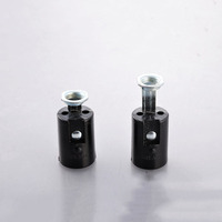 Portalámparas E14 de Baquelita con Bloqueo Automático, Portalámparas E14 de Baquelita Impermeable, Accesorios para Portalámparas