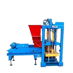 Factory Price Engraving Automatic Concrete Block Cement Hollow Brick Maker Machine