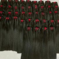 Lot de Cheveux Cambodgiens Bruts 100% Non Transformés Double Tirage Aligné Cuticule Vierge Extensions Capillaires Humaines
