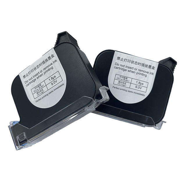 Tij 12.7mm Quick Fast Dry Solvent Ink Cartridge Compatible with 12.7mm Handheld Inkjet Printers