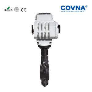 Vanne papillon en fonte personnalisée DN50-DN400 Électrique et pneumatique Joint souple EPDM pour huile eau gaz - Product Image 2