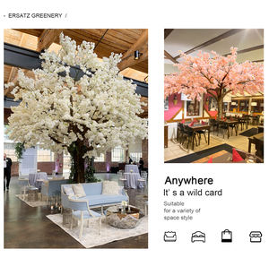 עץ פריחת דובדבן מלאכותי עץ פריחת דובדבן יפני עץ פריחת צבע - Product Image 6