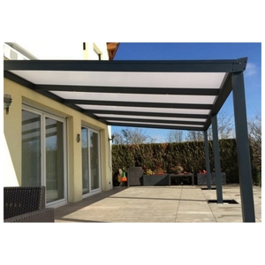 Abri de voiture mural au design moderne / Auvent de carport / Auvent de terrasse - Product Image 6