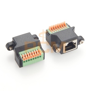 Bloc de bornes à vis RJ45 femelle, adaptateur RJ45 Ethernet 8P8C vers pince rapide sans soudure pour transformateur de courant PIKA CT301 - Product Image 6