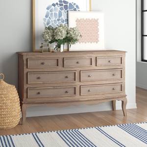 Designer Collection 7-Drawer Modern Luxury Design Cajones Hogar Muebles de dormitorio Juegos de cajones espaciosos de madera - Product Image 5