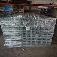 Bac à câbles en treillis métallique galvanisé HongFeng avec support de plafond et clôture